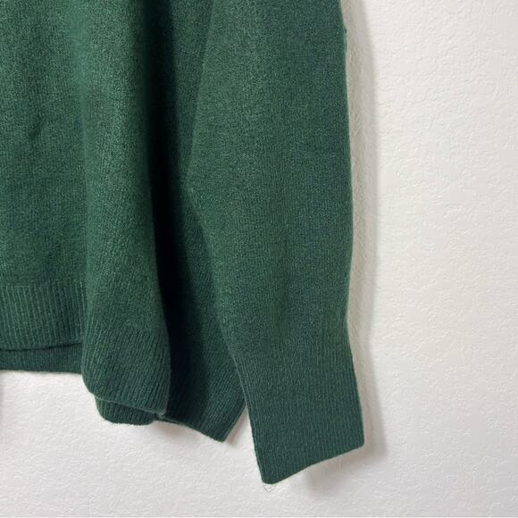 VINCE CAMUTO WOMEN'S HOLIDAY GREEN GOLD PEACE LONG SLEEVE SWEATER SIZE XXL NWT - Picture 7 of 7
